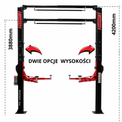 PODNOŚNIK DWUKOLUMNOWY NORMET PK-4500G 400V
